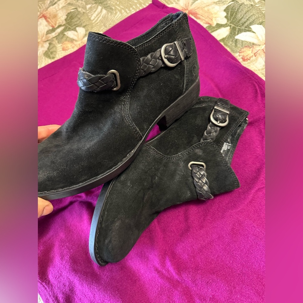 BORN black booties